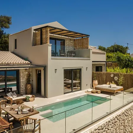 Hilaritas Kefalonia, Luxury Villa-style With Private Pool & Stunning Sea Views Prázdninový dům Ratzaklíon