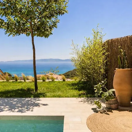 Hilaritas Sea View In Kefalonia With Private Pool And Jacuzzi Casa vacanze Ratzaklíon