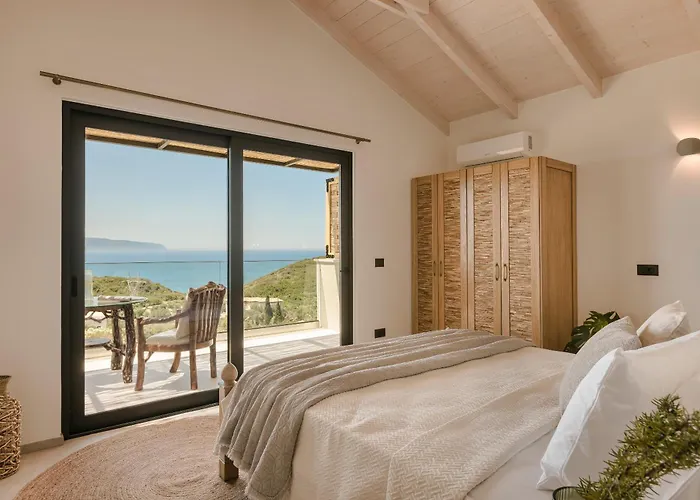 بيت للعطل Hilaritas Sea View In Kefalonia With Private Pool And Jacuzzi