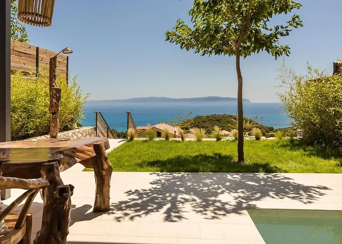 بيت للعطل Hilaritas Sea View In Kefalonia With Private Pool And Jacuzzi *