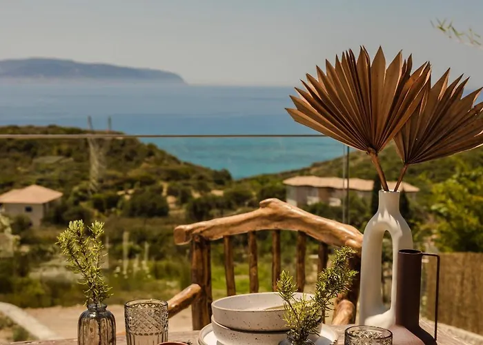 بيت للعطل Hilaritas Sea View In Kefalonia With Private Pool And Jacuzzi *