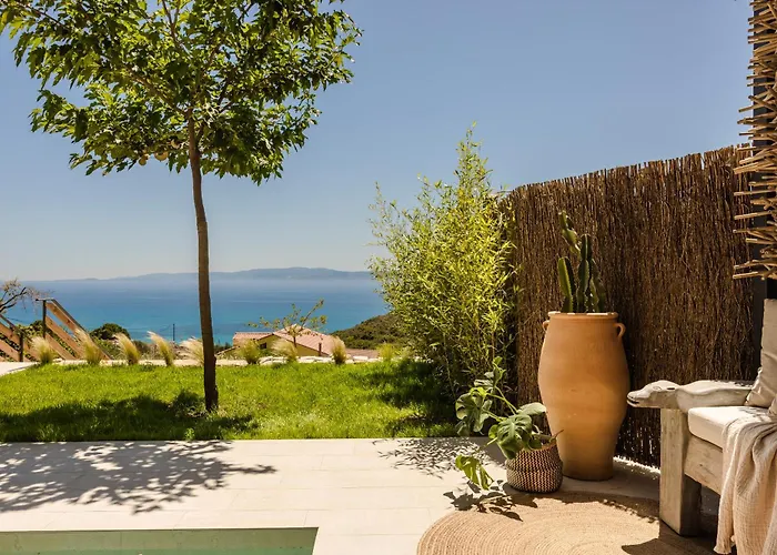 Hilaritas Sea View In Kefalonia With Private Pool And Jacuzzi * Ratzaklíon