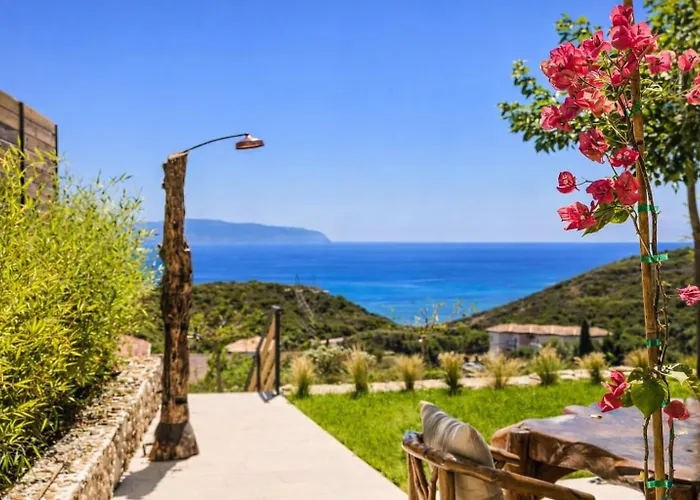بيت للعطل Hilaritas Sea View In Kefalonia With Private Pool And Jacuzzi *
